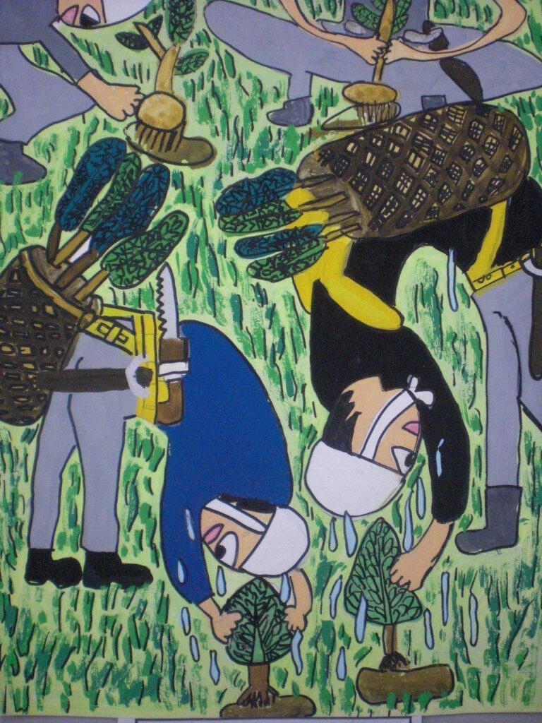 平成27年用国土緑化・育樹運動ポスター原画コンクール優秀作品 | 国土