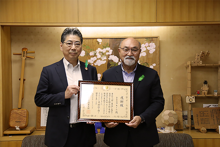 株式会社ラキール　林野庁長官感謝状 贈呈