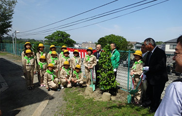 No.75 塩竃市立第一小学校の記念植樹